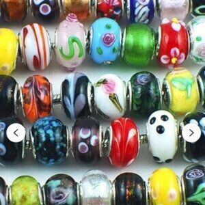 Mystery 50 set of European Beads